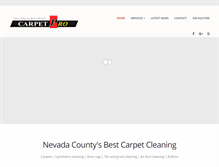 Tablet Screenshot of carpetpro.net